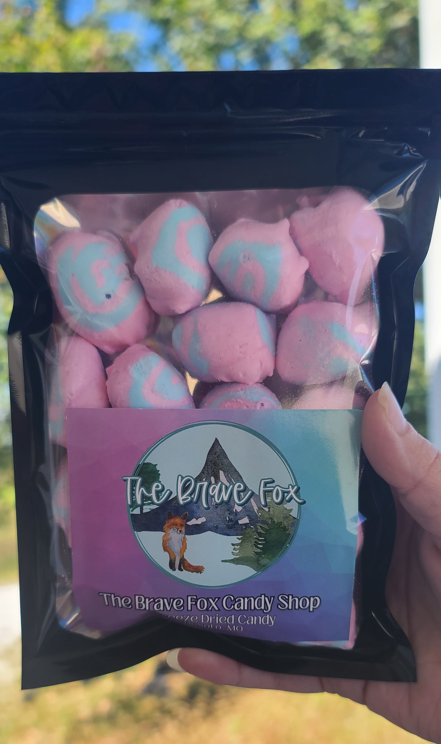 Freeze Dried Cotton Candy Taffy