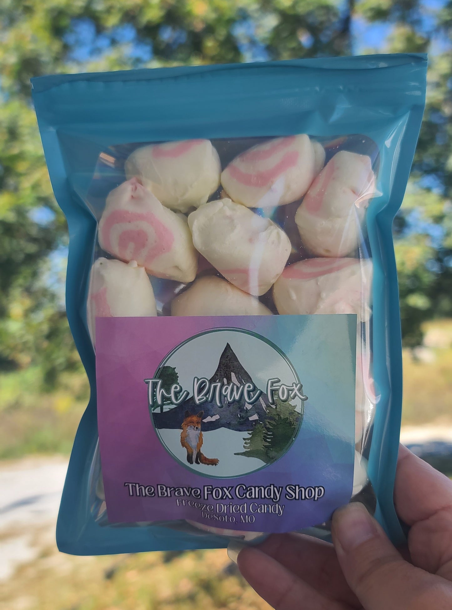 Freeze Dried Strawberry Cheesecake Taffy